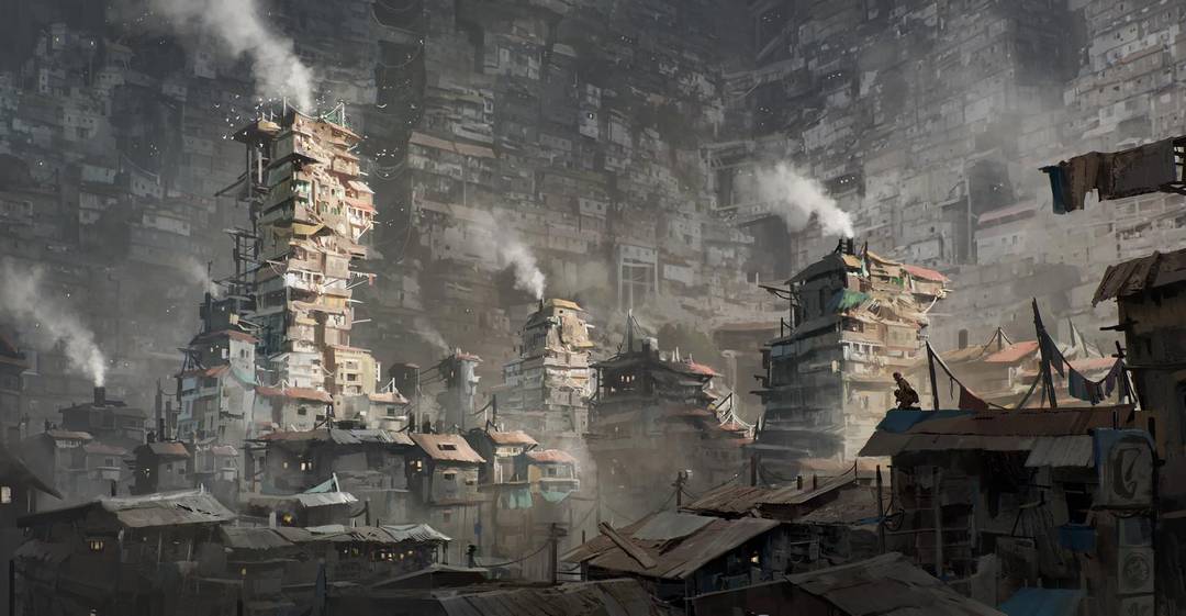 The Slums Of Wu Jian by Franklin Chan