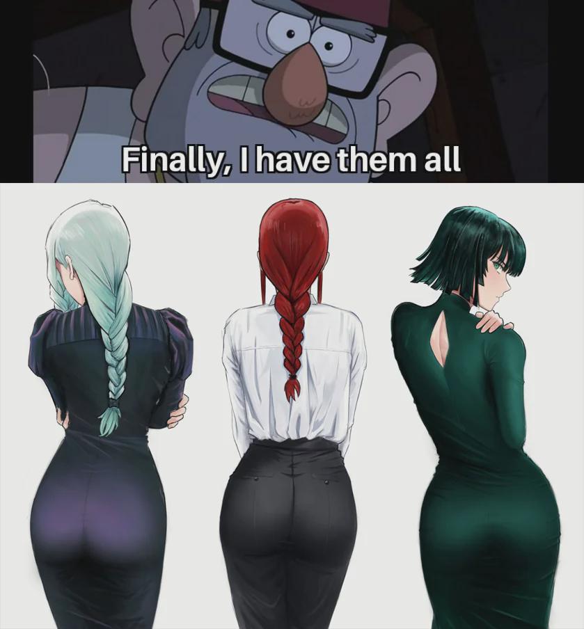 The thicc three !