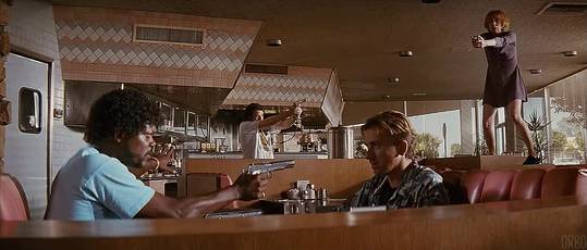 The Three Fonzies... and Vincent [Pulp Fiction, 1994]