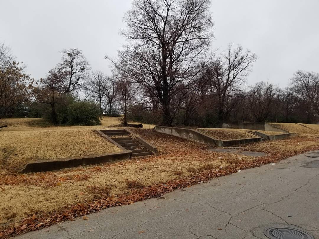 The Tulsa Race Massacre destroyed multiple neighborhoods, most of which were never rebuilt. Some of the housing foundations still remain.
