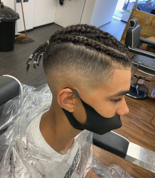 These 20 minute appointment slots aren’t ideal - however, they’re making me a much more efficient barber. (Not taking credit for the braids)