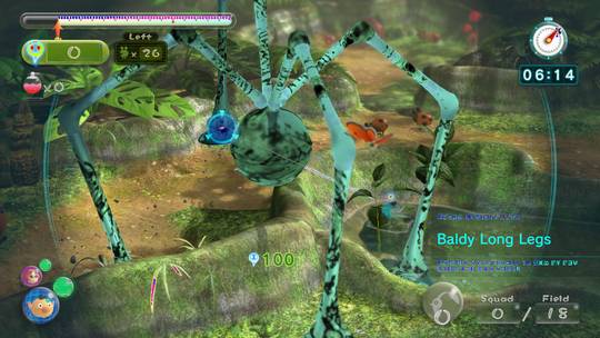 They said Beady Long Legs can't spawn in Pikmin 3. I said they're doing it wrong.