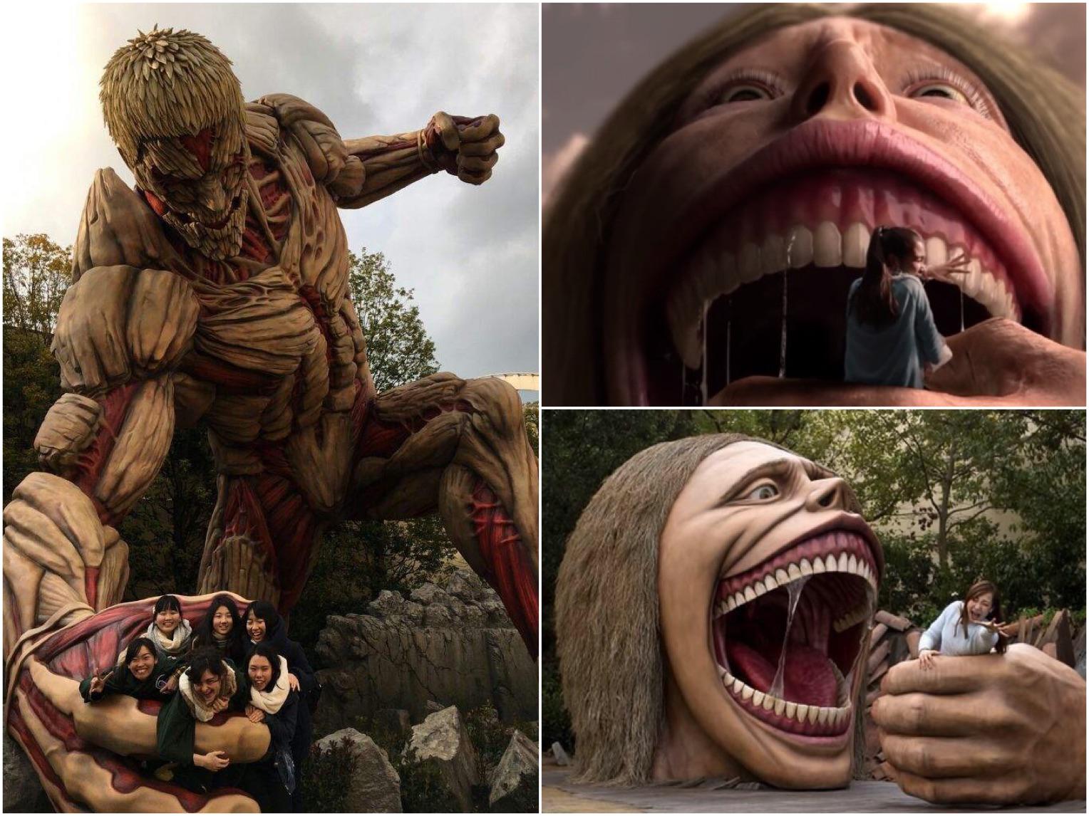 This Attack On Titan theme park in Osaka has some incredibly awesome photo spots