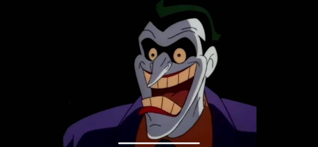 This is by far the scariest joker face