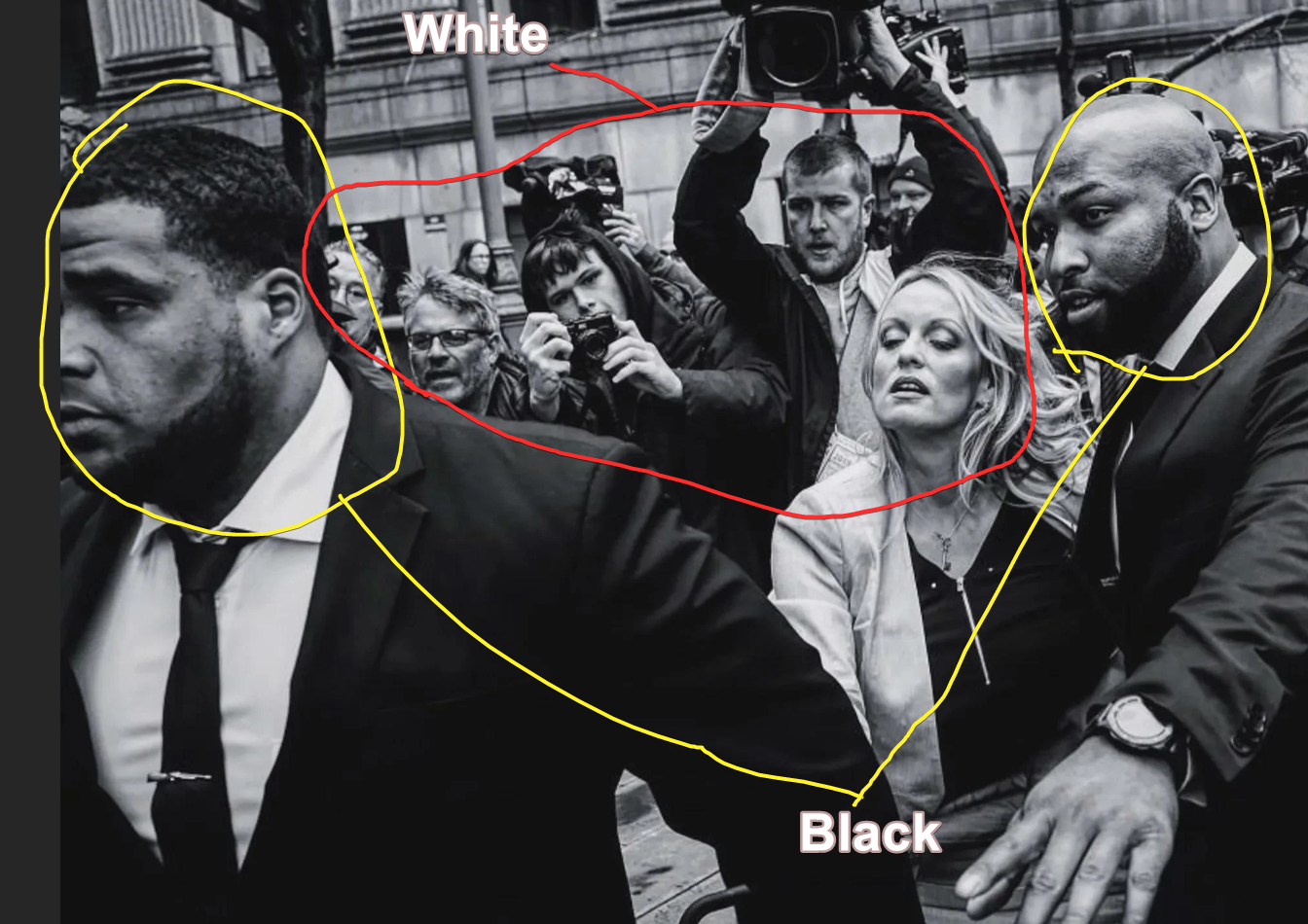 This is called a black and white image