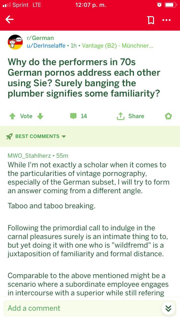 THIS is what a language learning forum should be about!