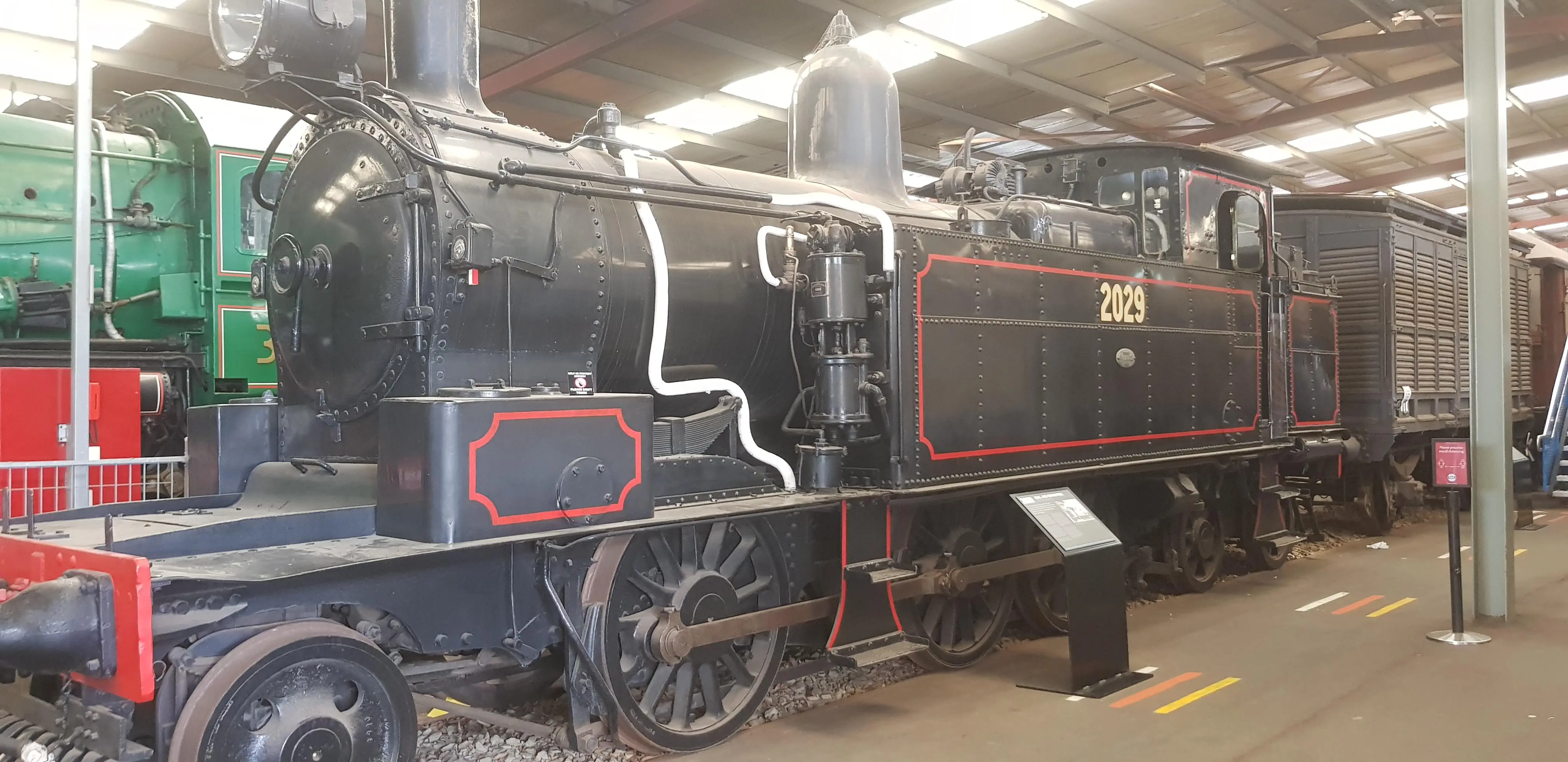 This locomotive was first numbered 28 after being built in 1911. When ...