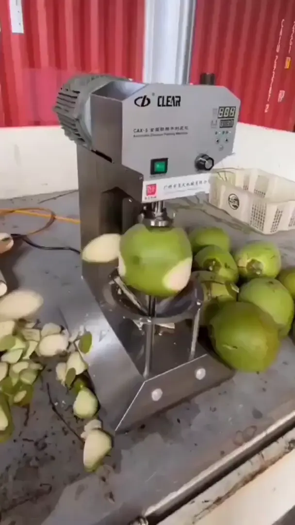 This machine for peeling Coconuts.