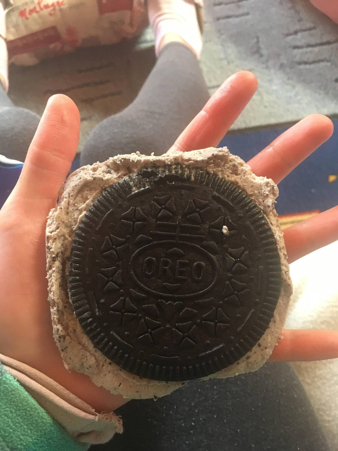 this oreo is the biggest in my life