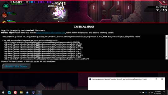 This... seems like a super ironic time for a crash like this lol