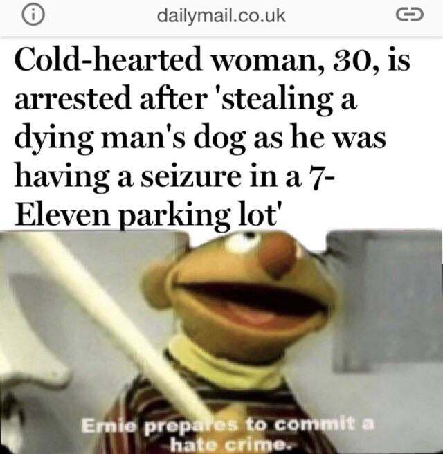 This time Karen crossed the line