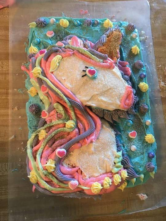 This Unicorn Birthday Cake Fail