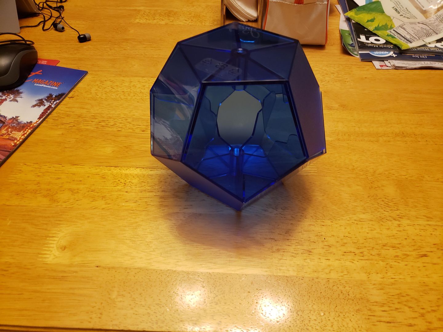 Thought about turning this intel processor holder (box? thingy?) into a prop. Maybe a magical crystal or item. Any ideas welcome