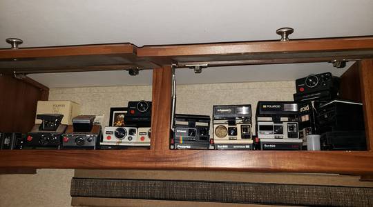 Thought I should share my polaroid collection.