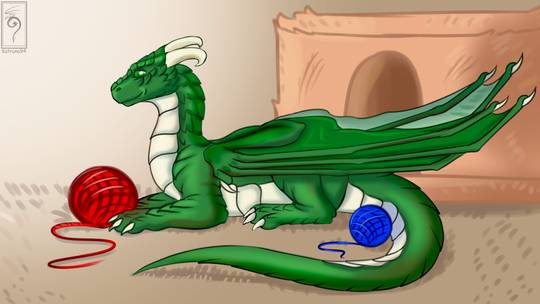 "Thread balls" by Katruna94