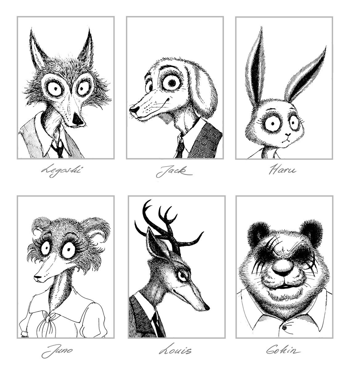 Tim Burton's Beastars [Nik Raccoon] | Scrolller