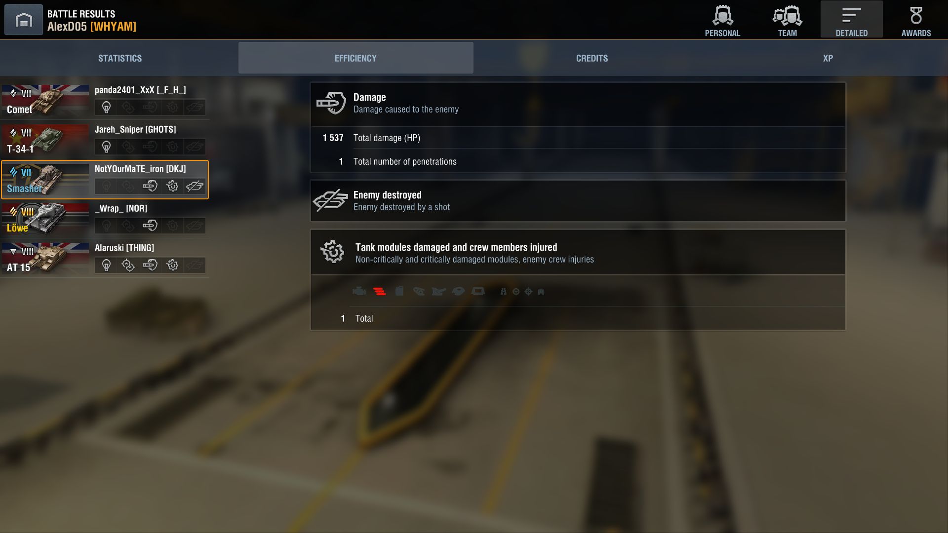Today I ammoracked a full health Smasher. Today was a good day.