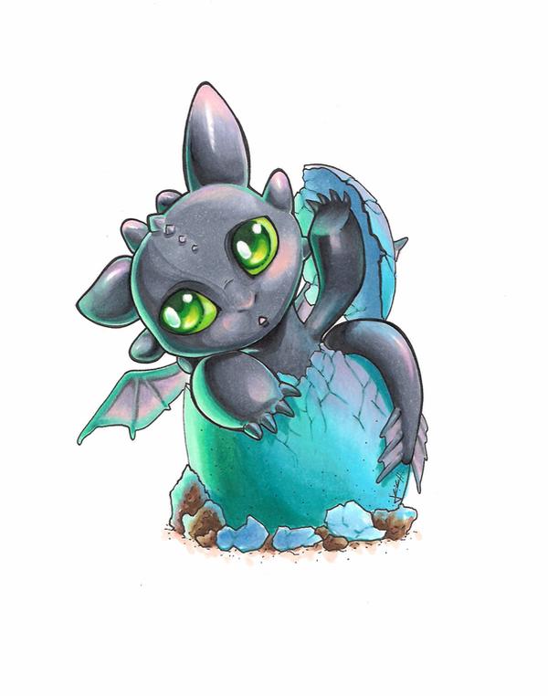 Toothless by Uialwen