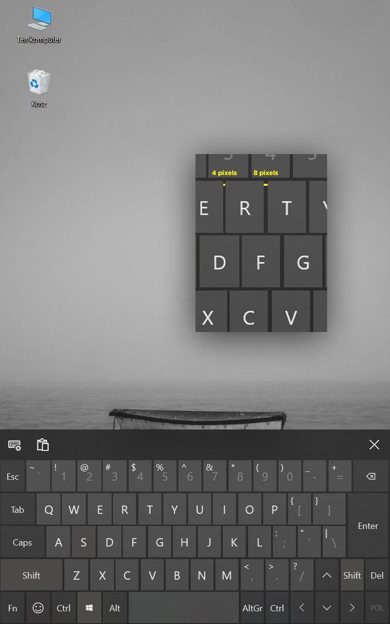 Touchscreen keyboard: Literally unusable