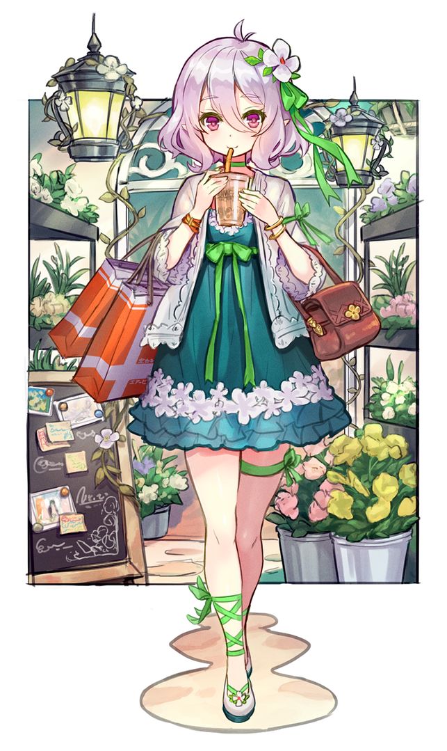 Town trip [art by 空白子@お仕事募集中]