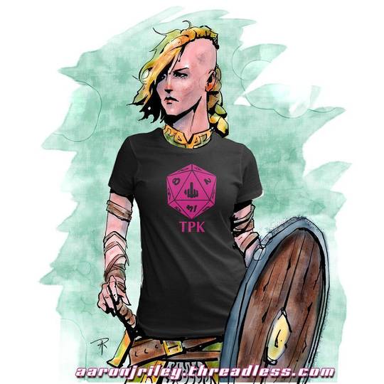 TPK/DnD design by Aaron J Riley