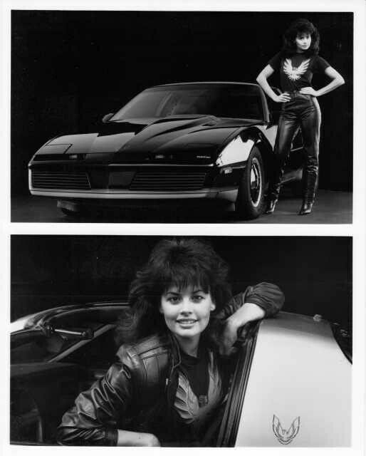 trans am with Firebird Girl Natalie Carroll