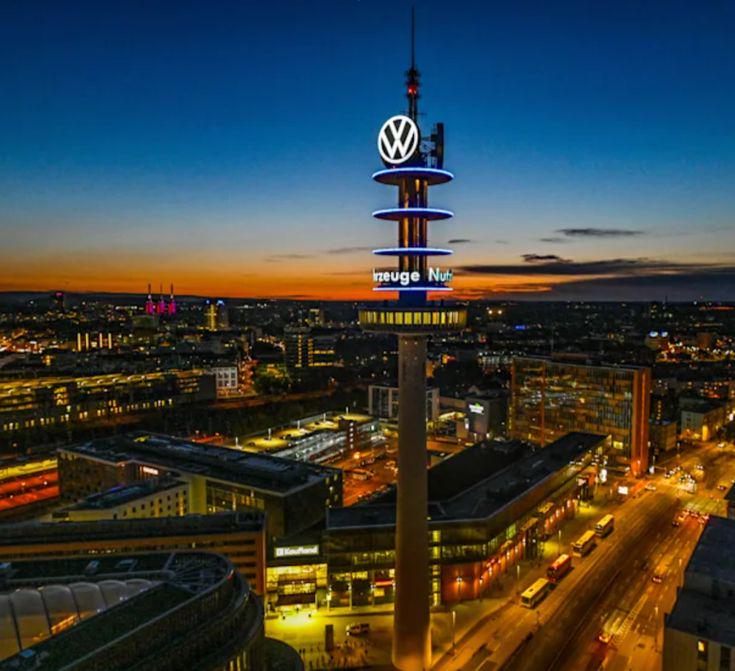 Transmitter tower in germany.