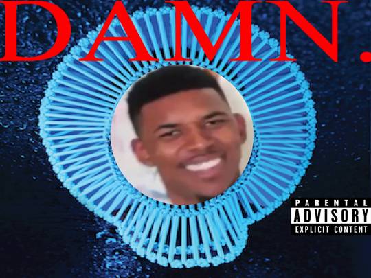 Tribute to DAMN. Album meme