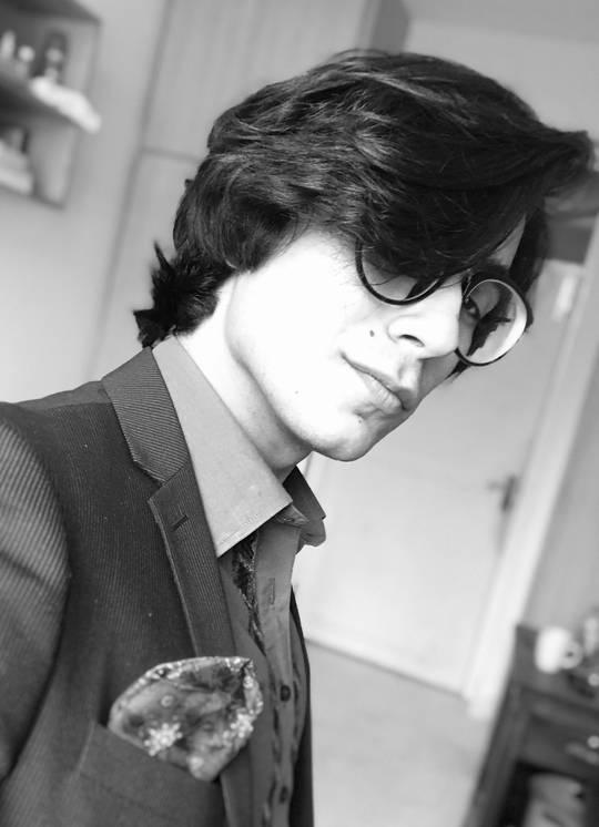 Tried a dapper gothic look...