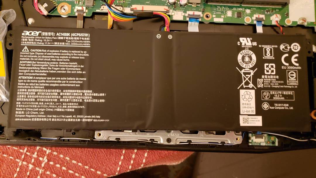 Trying to upgrade my Acer Nitro 5 (AN515-42) and I'm looking for a better battery. Do I have any options?