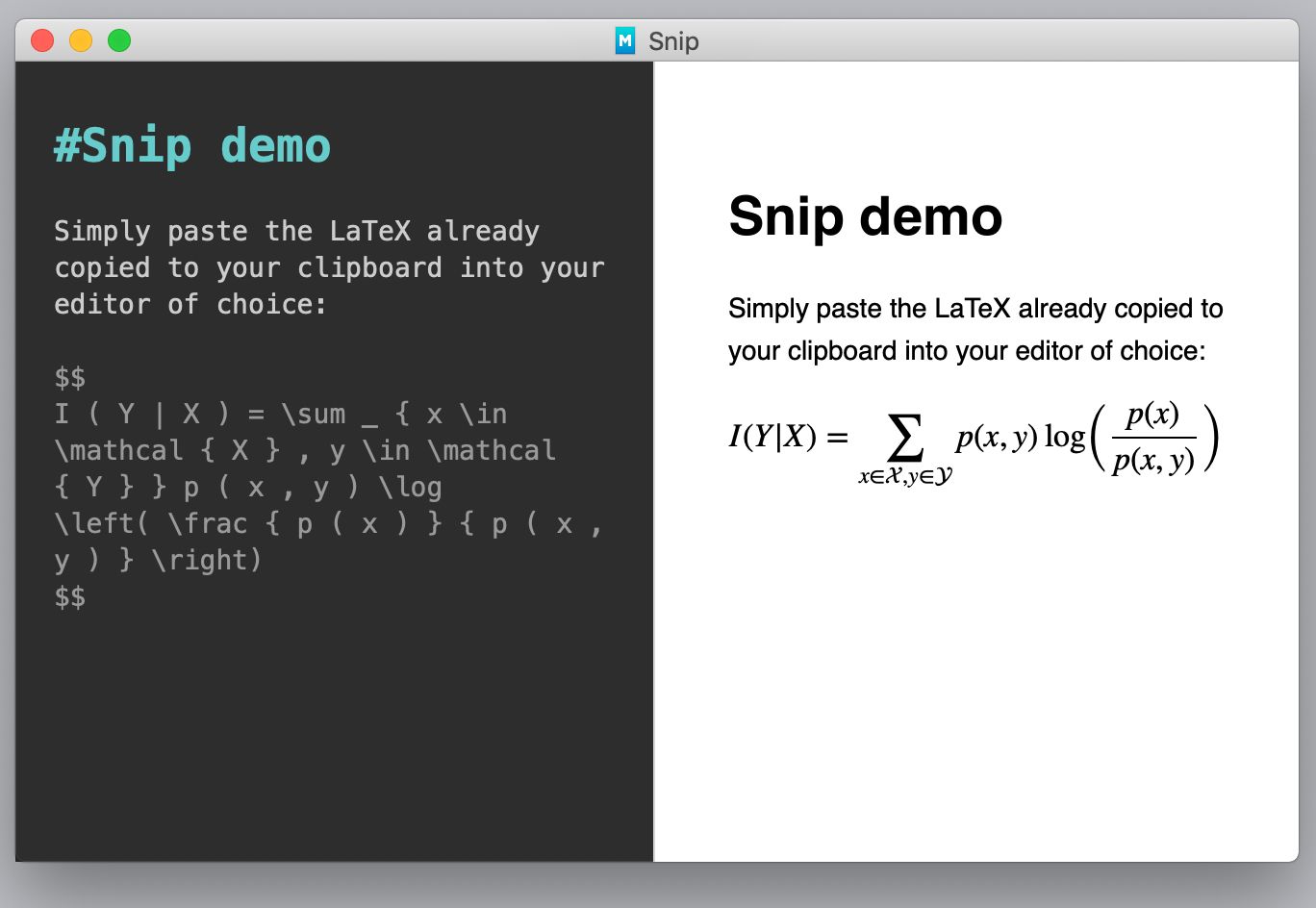 Turn complex equations into LaTeX code
