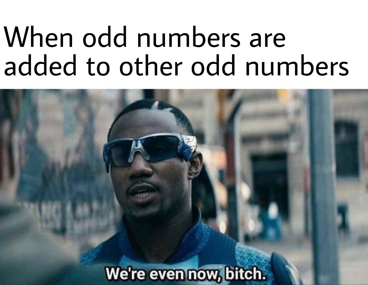 Turning all odds into even
