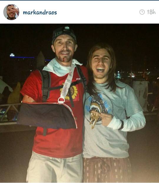 TWO JAMES FRANCO HALLOWEEN LOOK-ALIKES IN ONE PHOTO