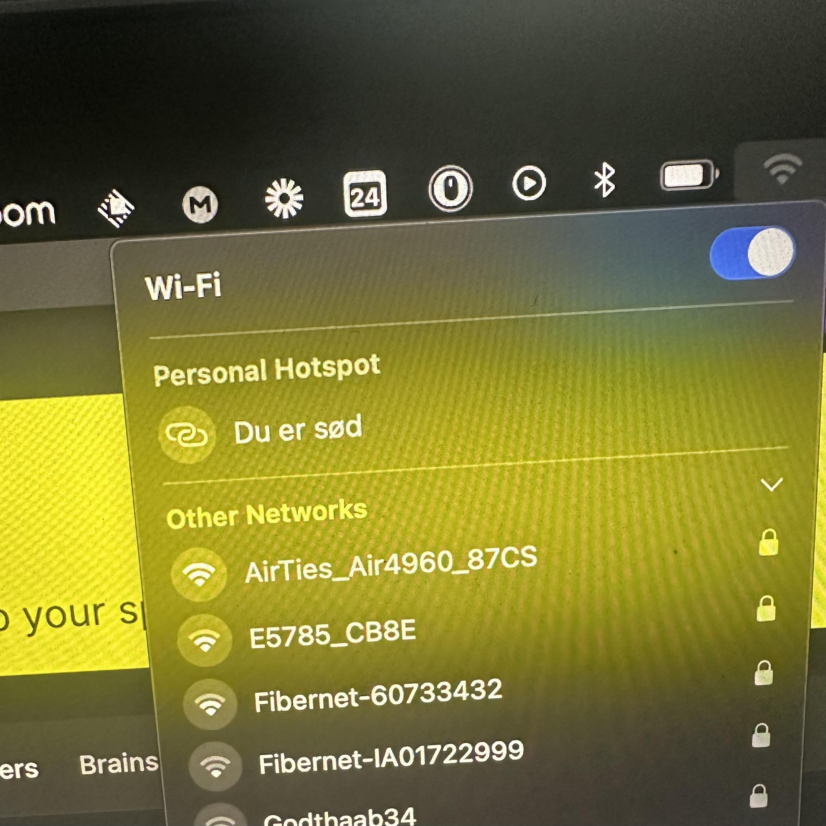 Underboen der flirter?