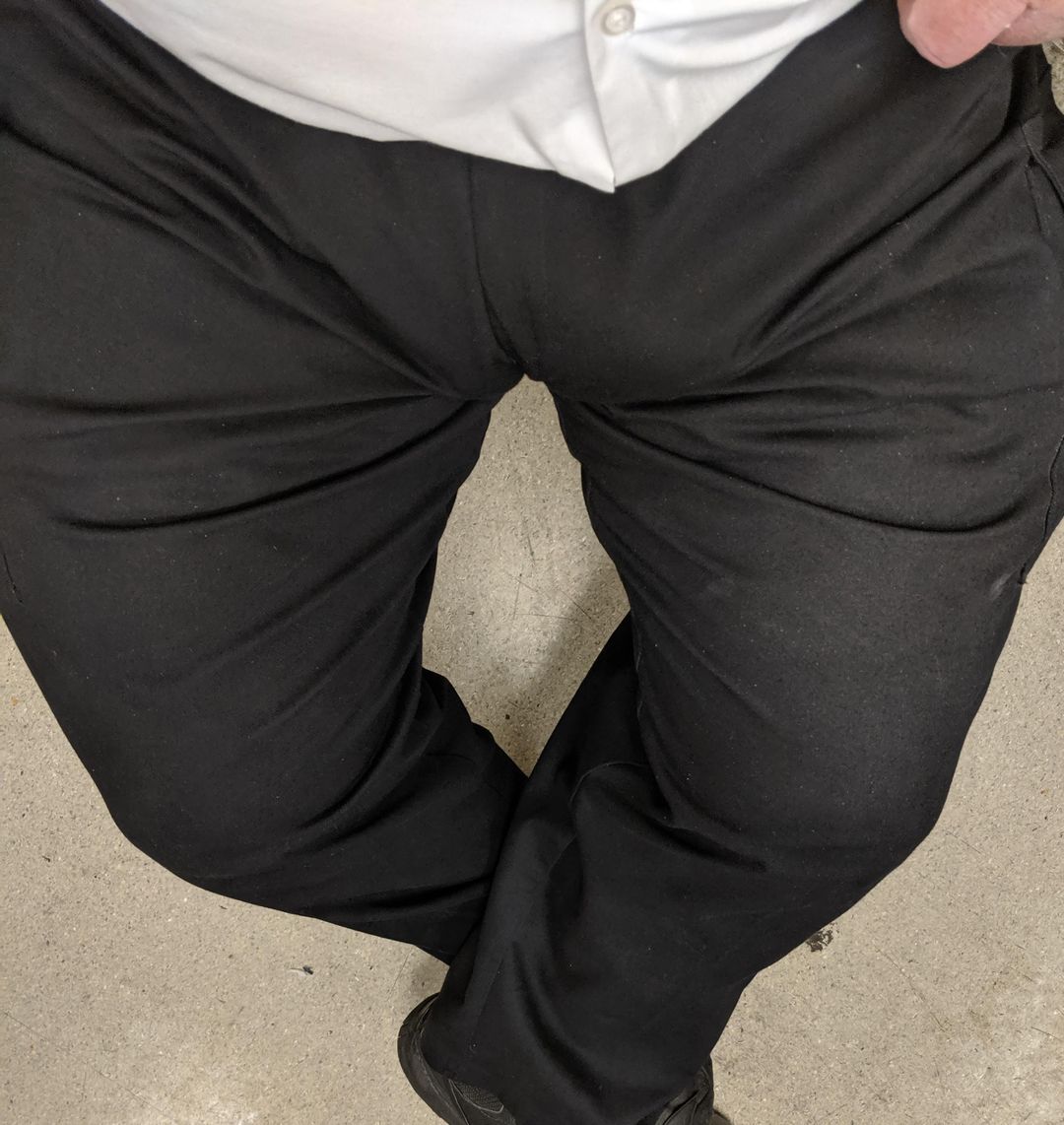 Underdesk bulge at work