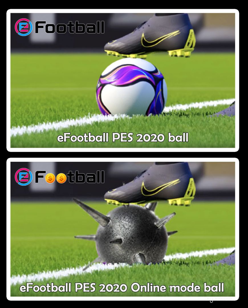 Understanding the physics of a ball used in online matches