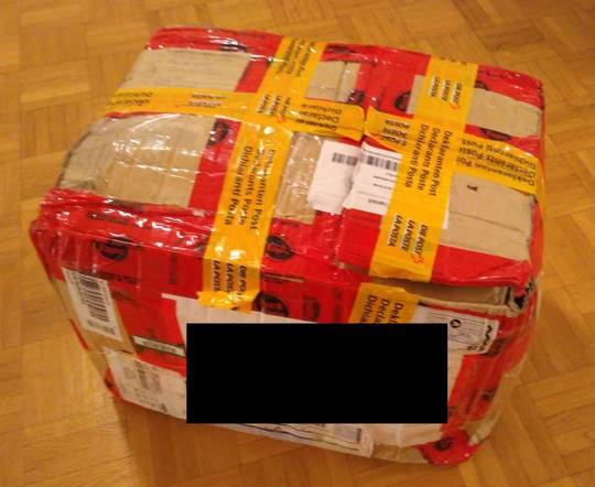 [Update: after 138 days, the box has arrived!] Canada Post sent our parcel to Swaziland instead of Switzerland