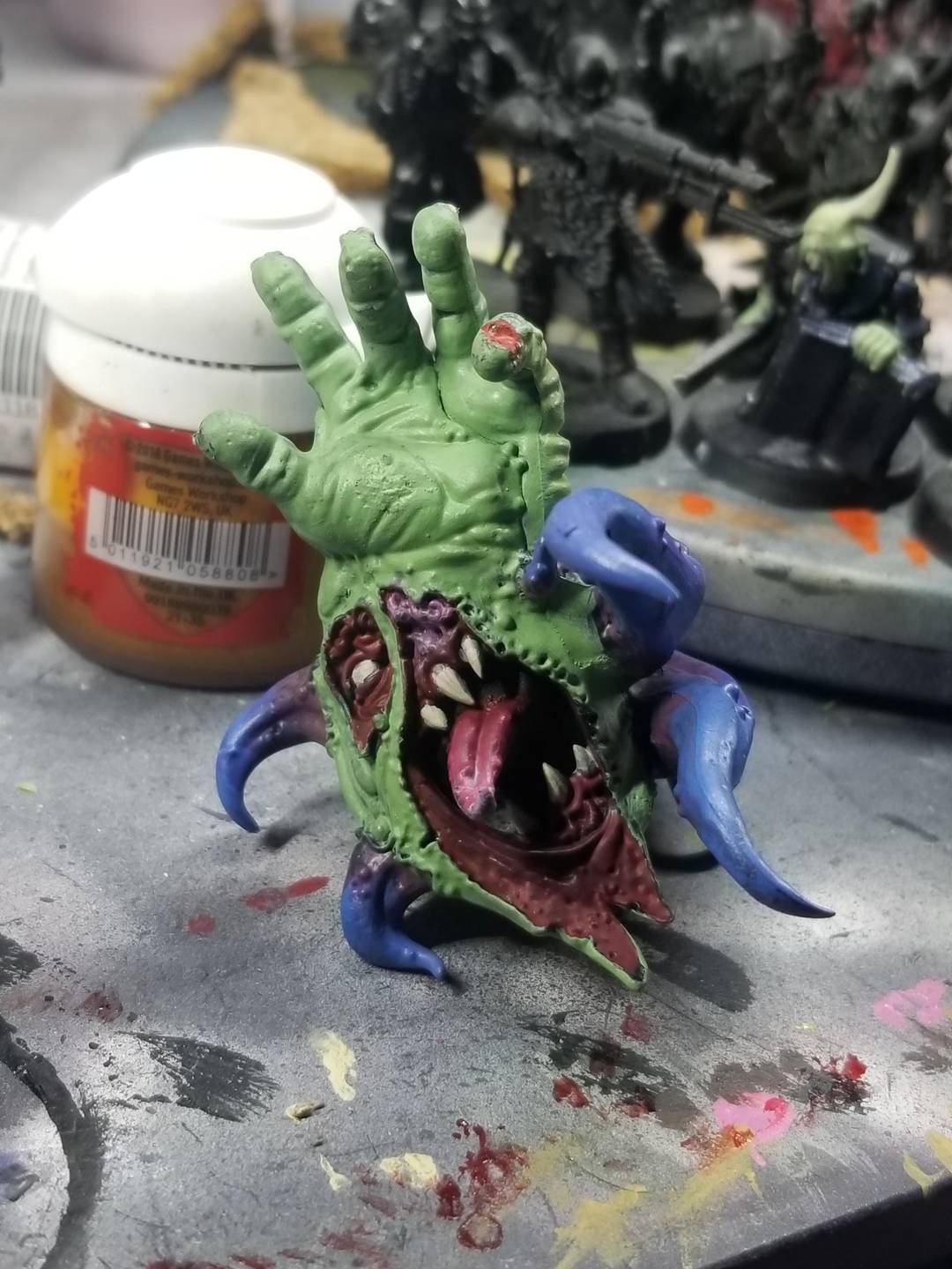 Very Early on WIP for My Great Unclean Ones Arm