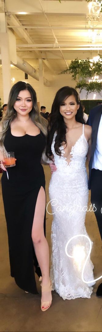 Vicki's wedding dress