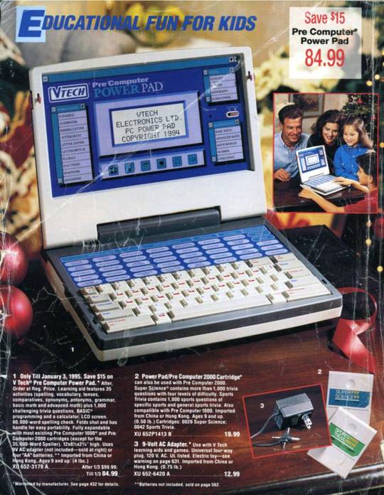 Vtech PowerPad - 1994