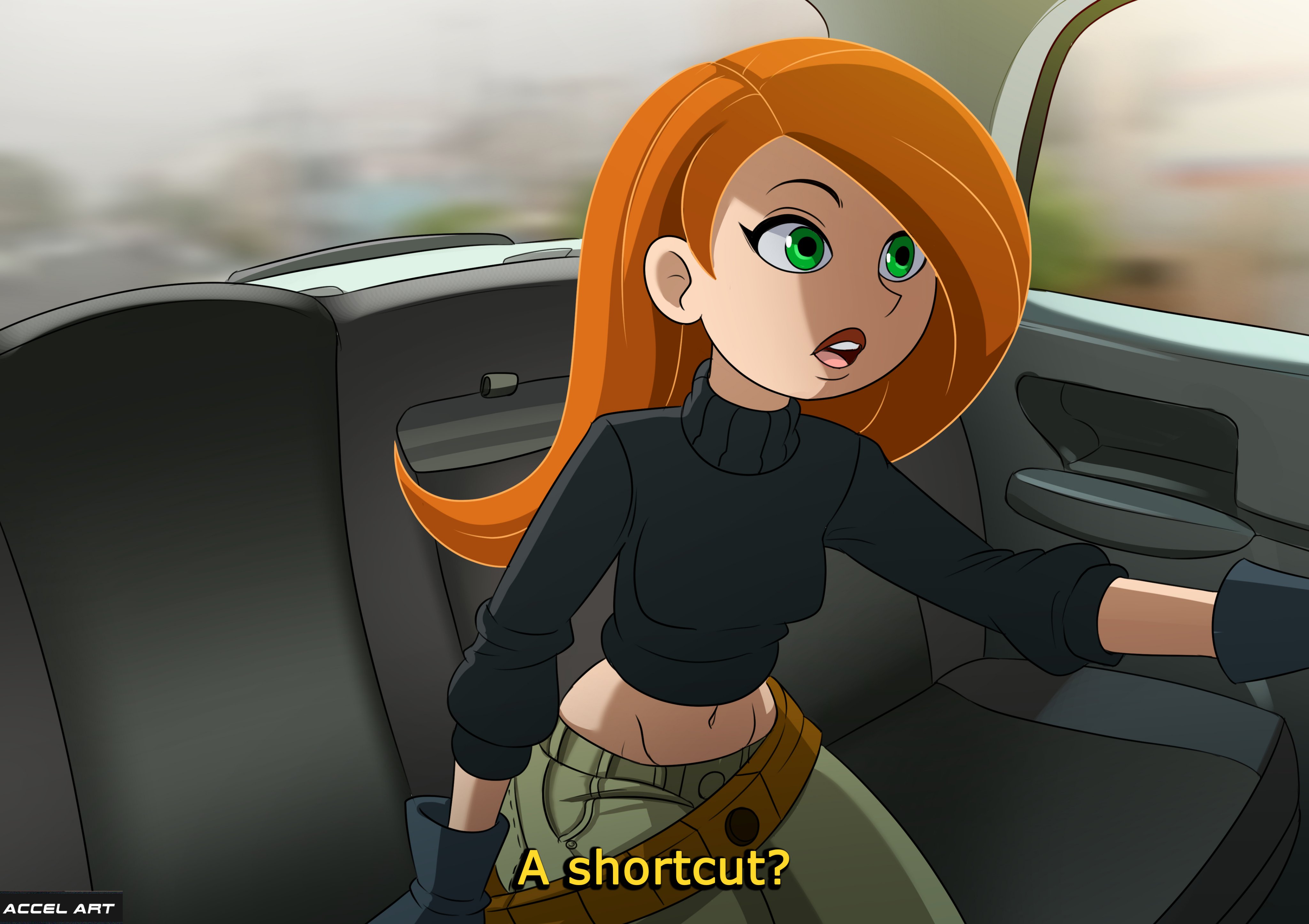Waifu Taxi Kim Possible Accel Art Scrolller Waifu Taxi Kim Possible Accel Art Scrolller