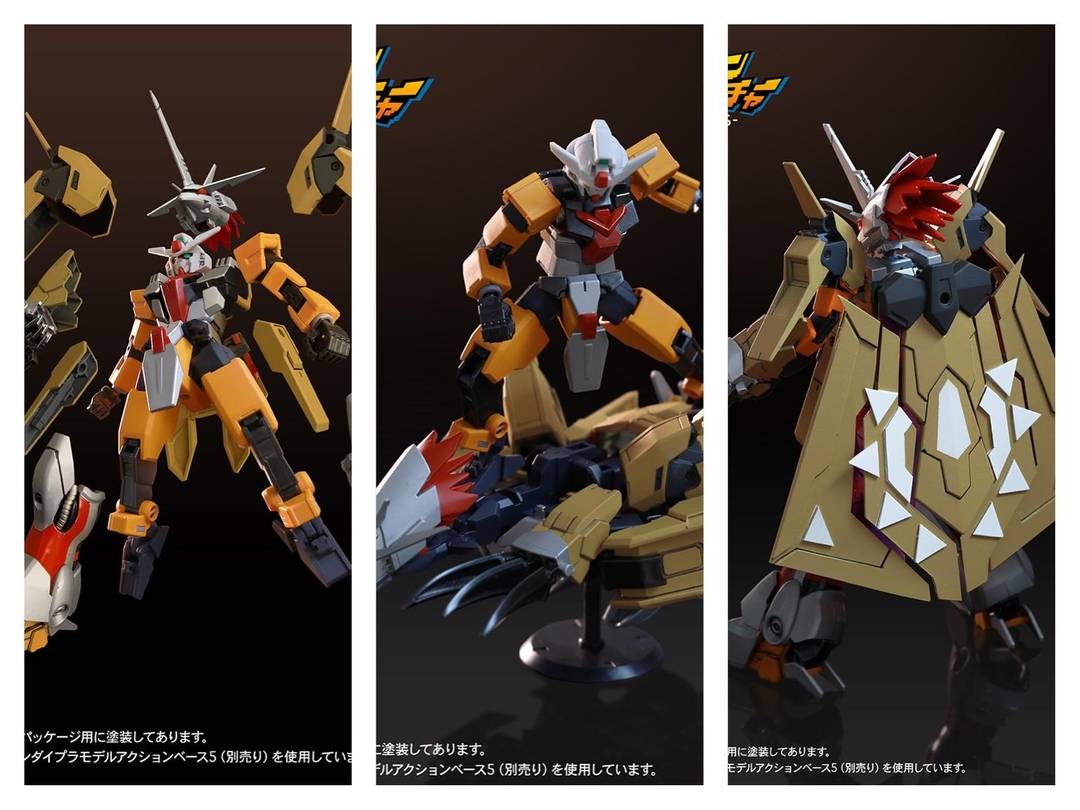 Wargreymon Gundam Buster pack armor