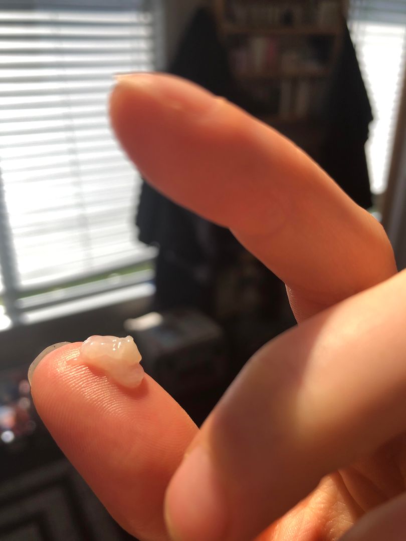 Was alone at home going commando, looked down and saw this