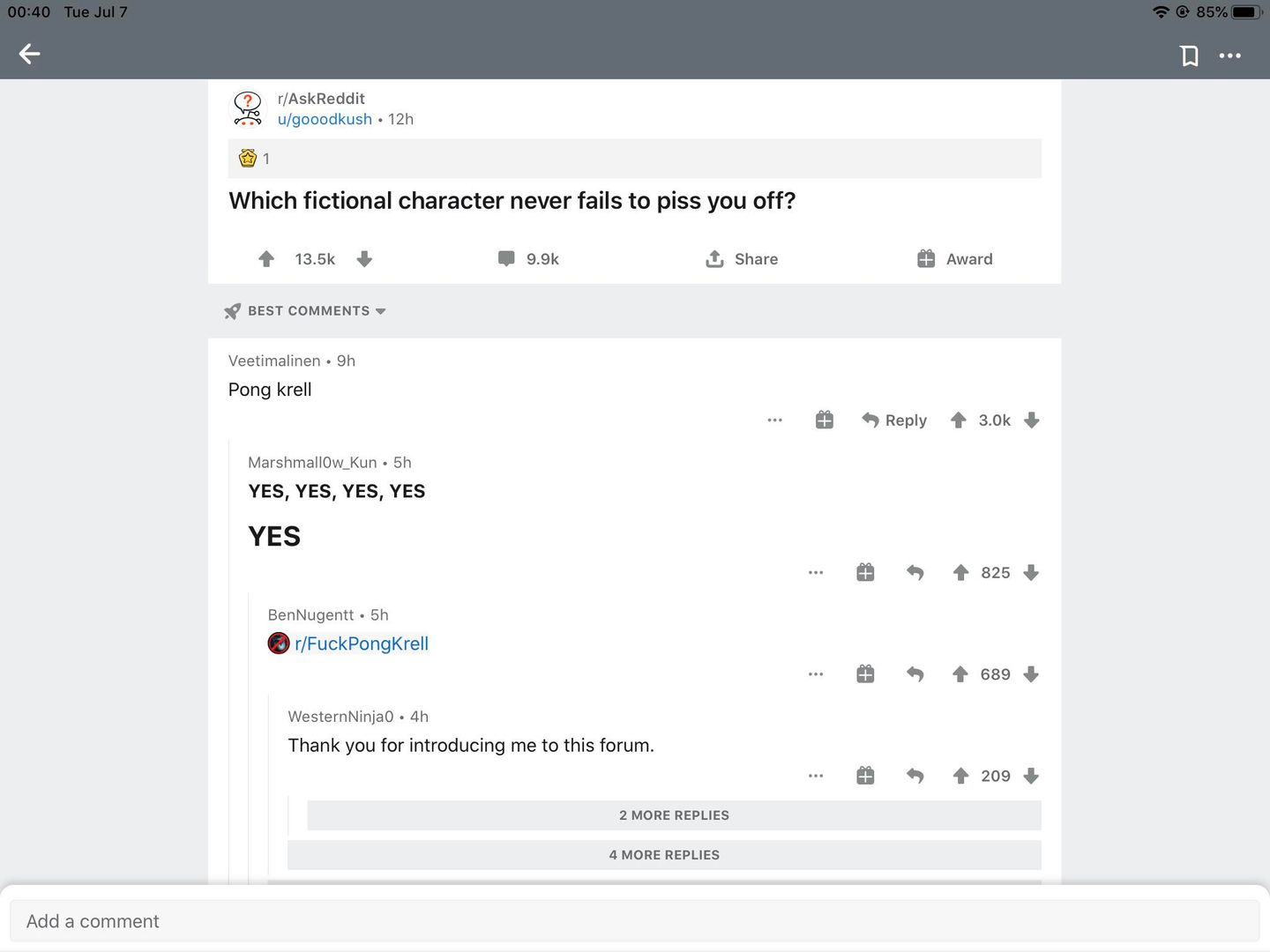 Was just scrolling through Reddit, and found this gem
