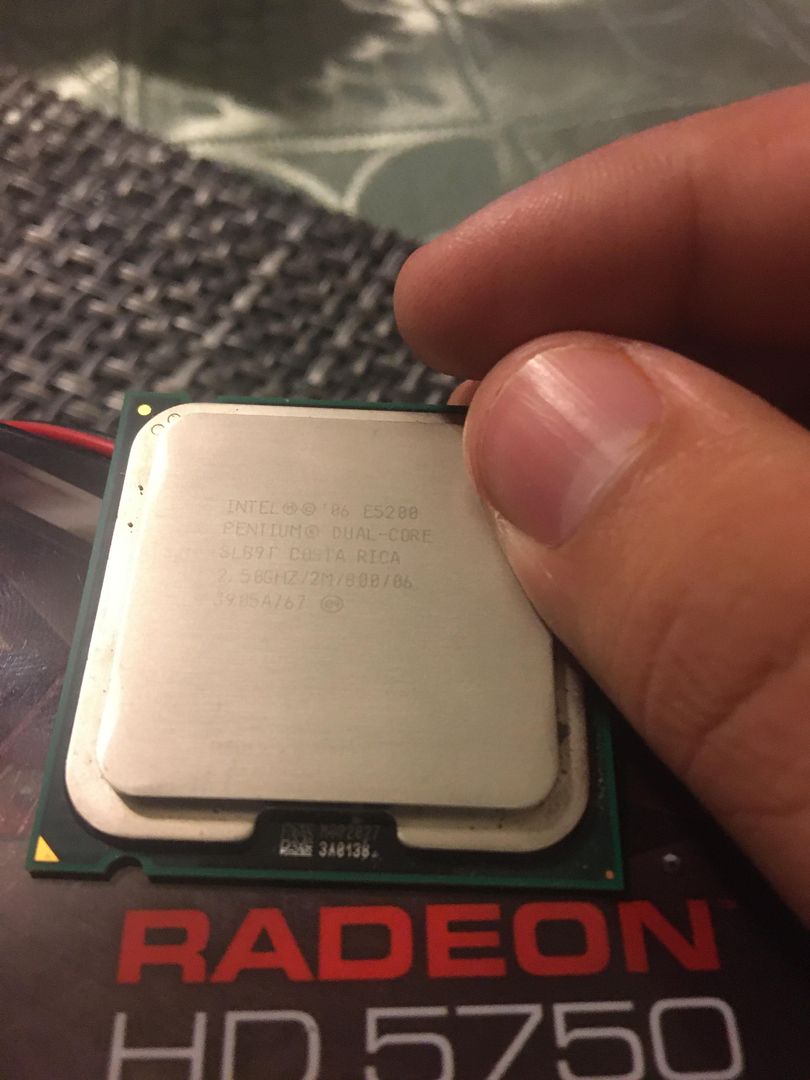 Was taking apart my old pc found these