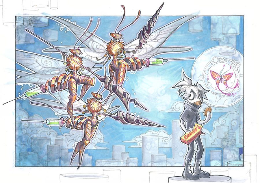 Wasps!! by drachenmagier