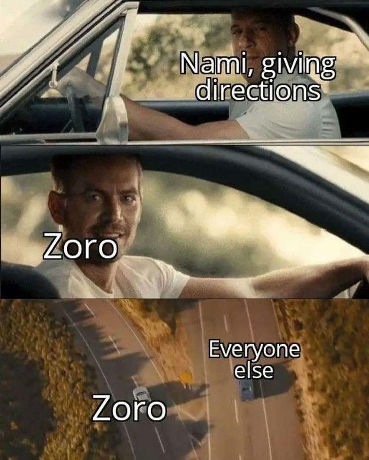 way to go zoro./