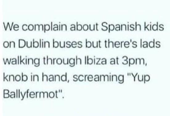 We could have it worse!