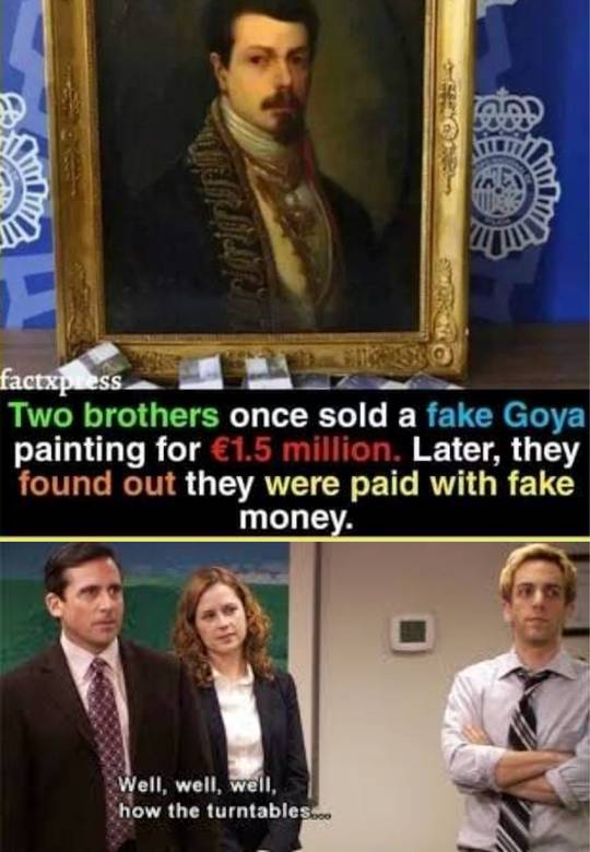 We have been scammed while scamming