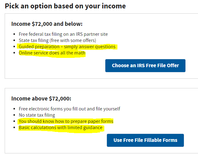 "We know exactly how much you owe us, but will only help out if you're not making enough money for us to give a shit" (taken from the actual IRS.gov site)